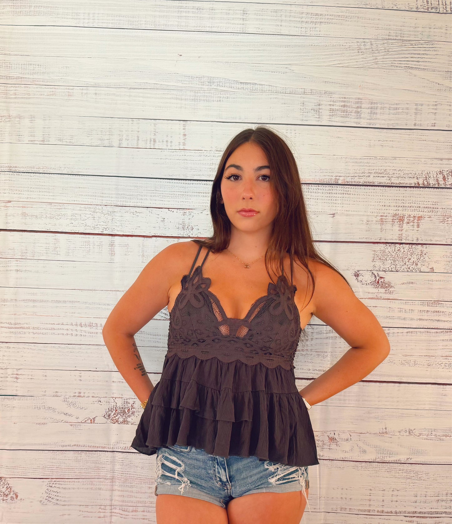 Crochet & Lace Top