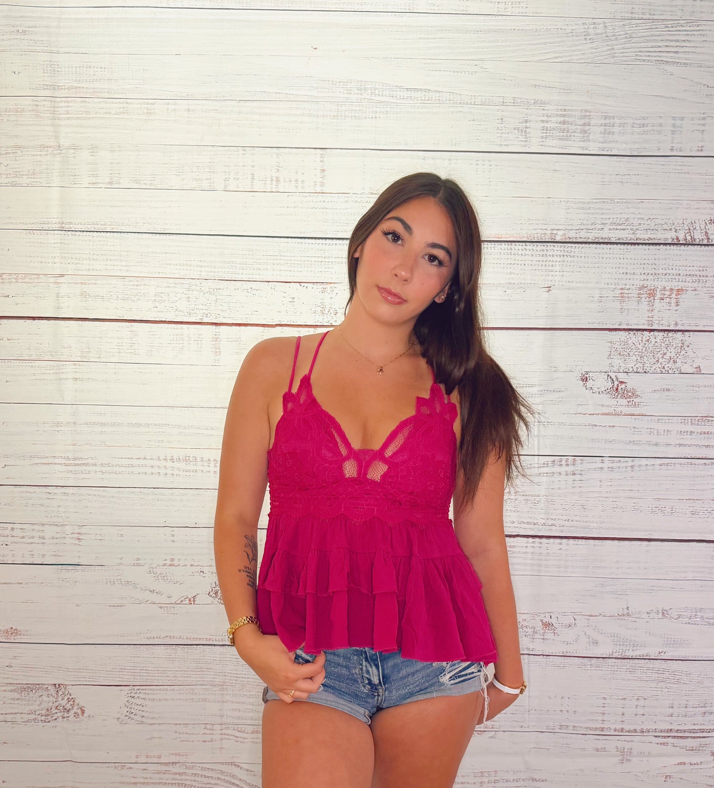 Crochet & Lace Top