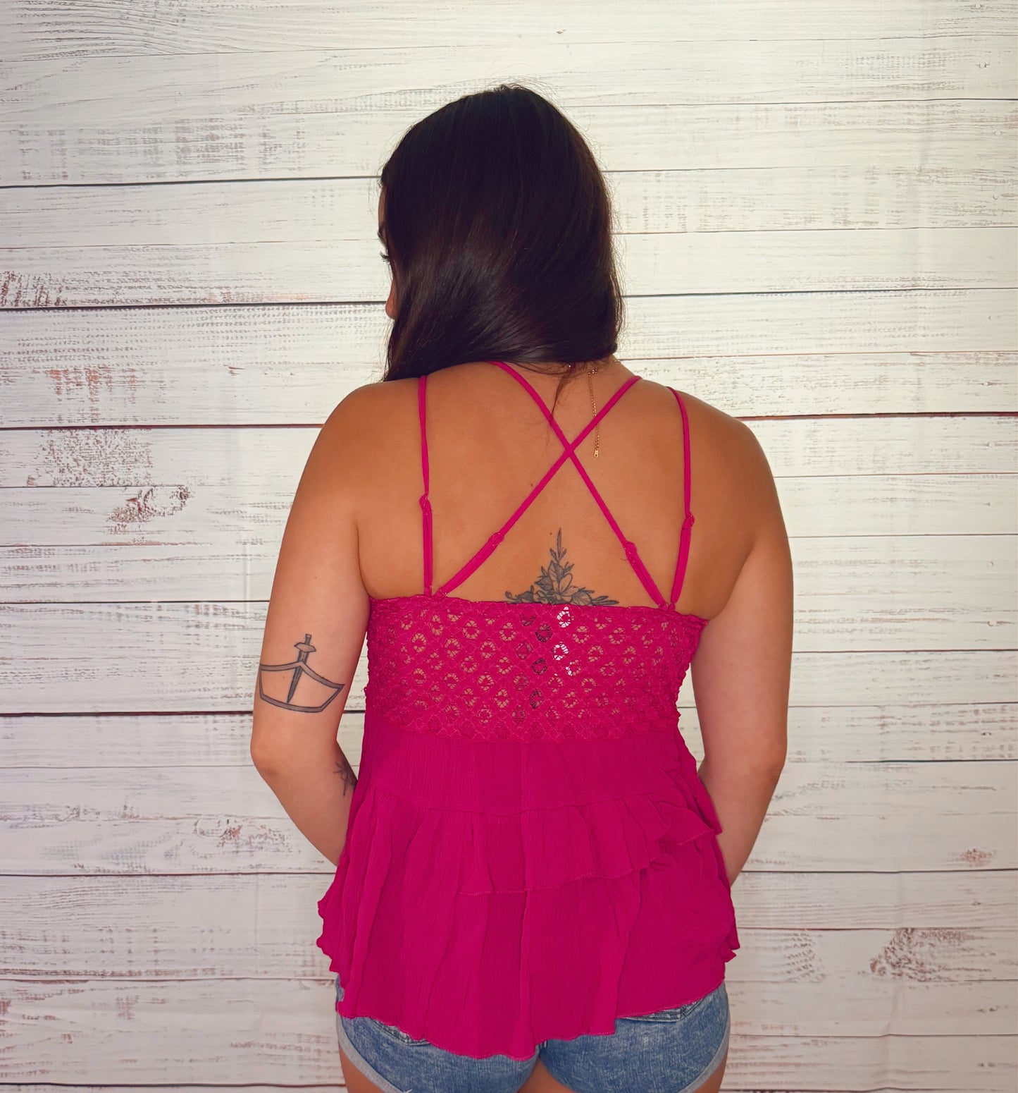 Crochet & Lace Top