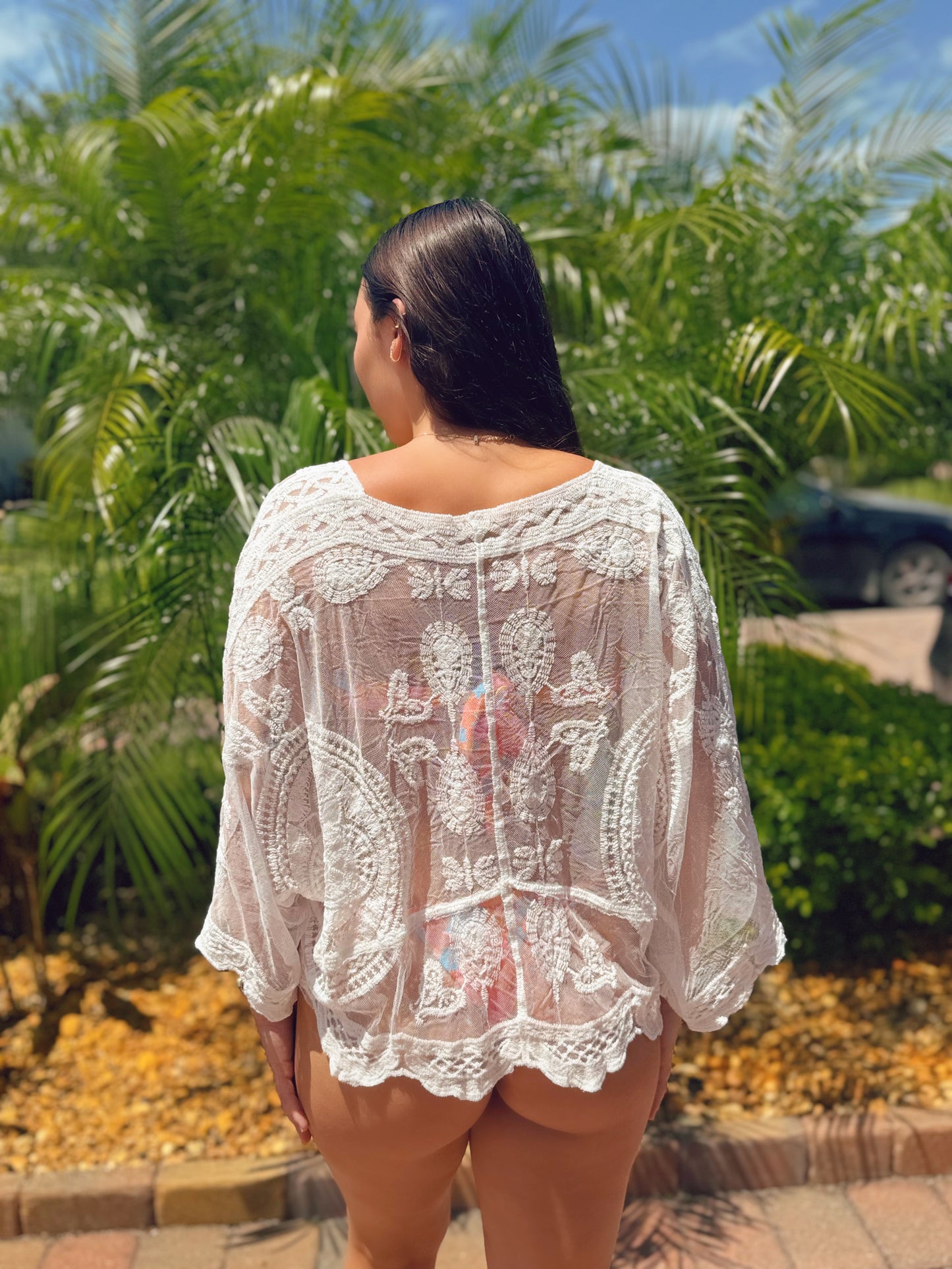 Lace Beach Cover-Up