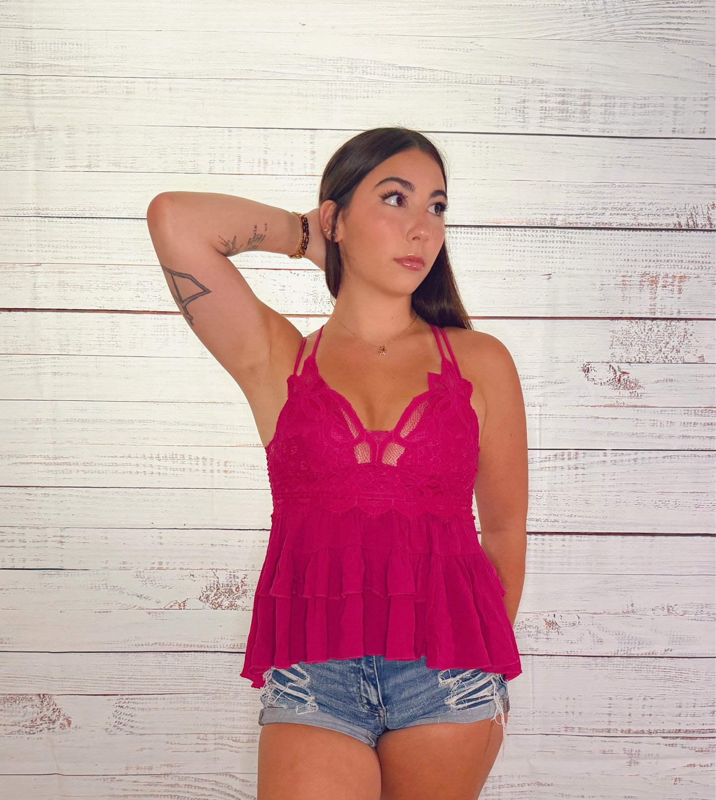 Crochet & Lace Top